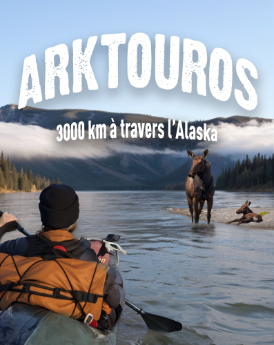 quentin kieffer navigue sur son canoë