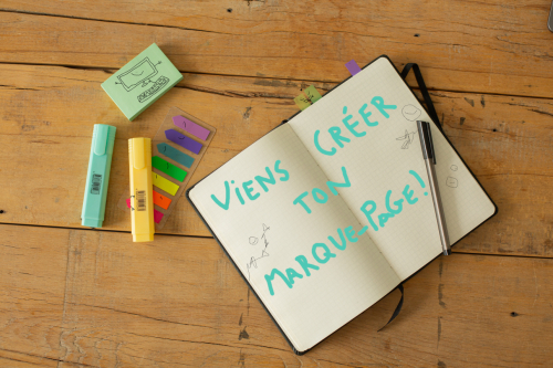 image d'illustration de Viens créer ton marque-page !