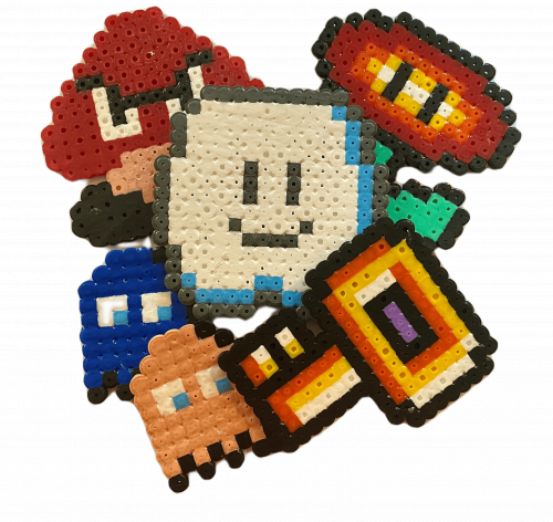 image d'illustration de Ateliers numériques : Atelier Pixel Art avec perles à repasser 