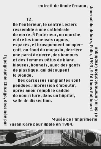 image d'illustration de : Annie Ernaux. Journal du dehors