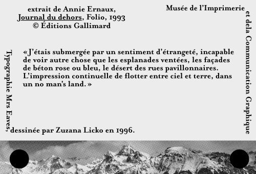 image d'illustration de : Annie Ernaux. Journal du dehors